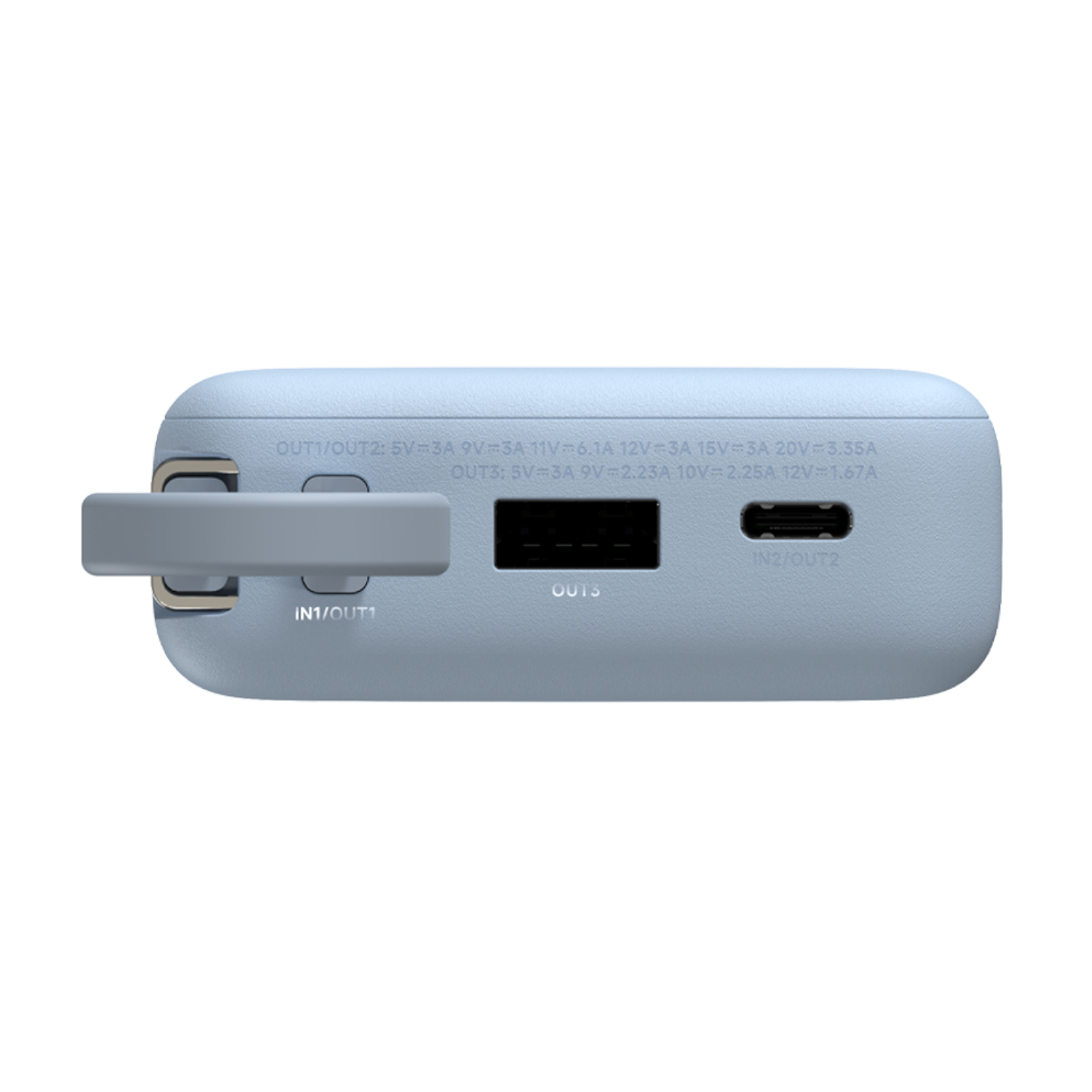 Xiaomi 67W Power Bank 10000mAh (Integrated Cable) - Ice Blue - Image 5
