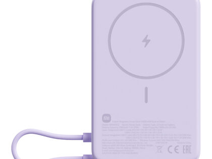 Xiaomi Magnetic Power Bank 10000 with Built-in Stand - Purple